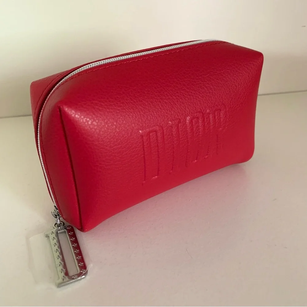 Dior red zippy Pouch